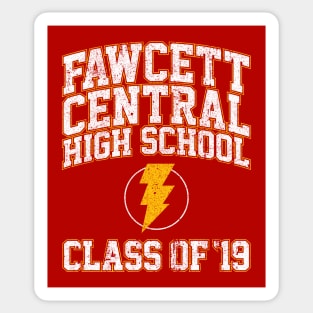 Fawcett Central High School Class of 19 (Variant) Sticker